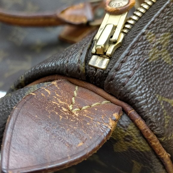 Auth Louis Vuitton Speedy 40 Satchel #36336L14 - Picture 7 of 9